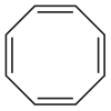 Strukturformel von Cyclooctatetraen