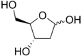 2-Desoxy-D-ribofuranose ringförmig