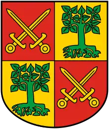 Wappen der ehem. Gemeinde Beerlage