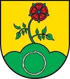 Wappen der Hunsrückgemeinde Hecken mit Wendelring