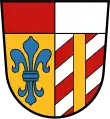 Wappen des Landkreises Augsburg bis 1972