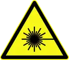 D-W010: Warnung vor Laserstrahl