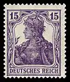 15 Pfennig;Michel-Nr.: 101