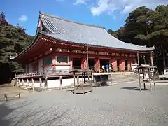 Dachform irimoya  des Daigo-Tempels  (Daigo-ji), Kyoto