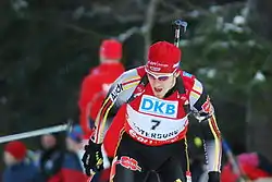 Daniel Graf bei der WM 2008 in Östersund