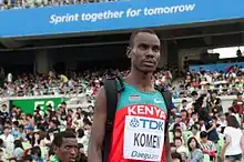 Daniel Kipchirchir KomenRang neun in 3:37,58 min