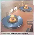 Die Maschinenhalle der Kraftstation Galgenbichl