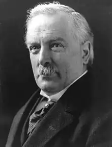 Früherer Premierminister  David Lloyd George  (National Liberal)