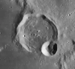 Davy, aufgenommen von Lunar Orbiter 4