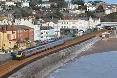 Die Uferstraße in Dawlish