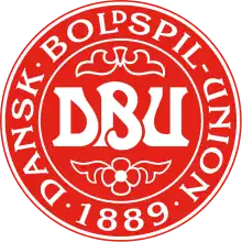 Logo des dänischen Fußballverbandes Dansk Boldspil Union