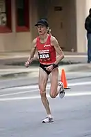 Deena Kastor wurde Neunte