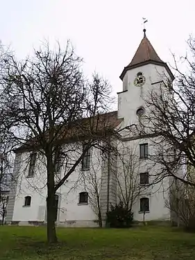 Südseite der Kirche