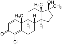 Struktur von Dehydrochlormethyltestosteron