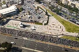 Protestmarsch in Tel Aviv, 1. März 2023