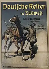 Buchtitel zu Friedrich von Dincklage-Campe (Hrsg.): Deutsche Reiter in Südwest. Selbst-Erlebnisse aus den Kämpfen in Deutsch Südwest-Afrika, 1909