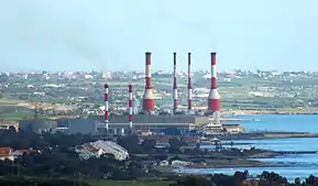 Dhekelia Power Station, Blick von Westen (2013)