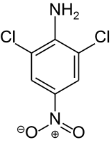 Strukturformel von 2,6-Dichlor-4-nitroanilin