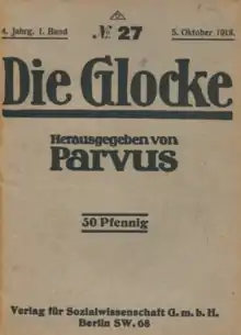 Die Glocke, Nr.27 erschienen am 5. Oktober 1918