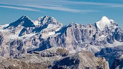 Tofana di Dentro, di Mezzo und di Rozes