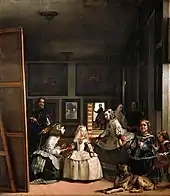 Wie bei Las Meninas dominieren bei Werken von Velázquez oftmals Schwarzweiß-Kontraste.