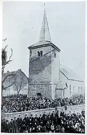 Pachten, St. Maximin, alte romanische Kirche