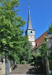 Konstanzer Kirche, Zugang vom Laien