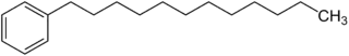 Strukturformel von Dodecylbenzol