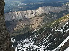 Blick vom Wanderweg auf den Kasprowy Wierch