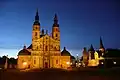 Dom und Michaelskirche bei Nacht