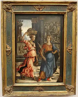 „Judith mit ihrer Magd“ Domenico Ghirlandaio (zugeschrieben)