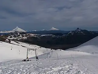 Das Skigebiet Antillanca