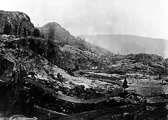 Donner Pass in den 1870er Jahren