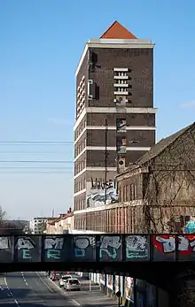 Wasserturm des Dortmunder Südbahnhofs