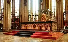 Chorgitter im Kölner Dom