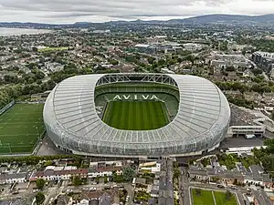 Das Aviva Stadium (Juli 2023)