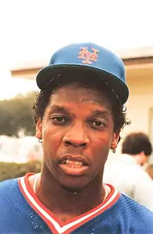 Dwight Gooden beim Spring Training 1986