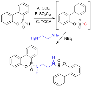 Synthese von EDA-DOPO