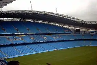 East Stand, die Osttribüne des Stadions