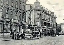 Oberleitungsbus in Eberswalde 1901