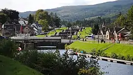 Schleuse am Kaledonischen Kanal bei Fort Augustus