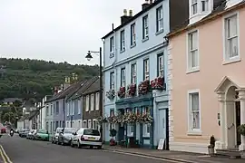 Straßenzeile in Kirkcudbright