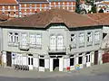 Gebäude am Rossio-Platz