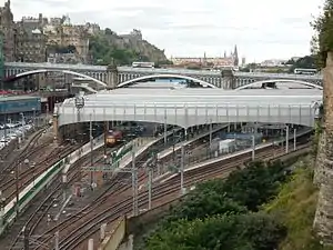 Edinburgh Waverley von Osten