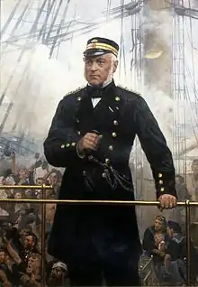 Vizeadmiral Edouard Suenson, Großkreuz des Dannebrog­ordens und Kreuz der Dannebrog­männer