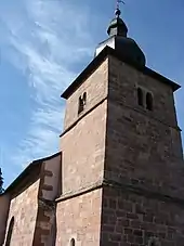 Turm der Kirche St. Laurentius