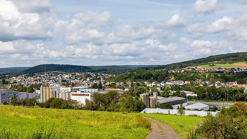 Ehringshausen aus Richtung Süden