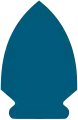 Teal Blue Arrow (dt. „Blaugrüner Pfeil“)