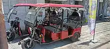 Batteriebetriebenes Tuk-Tuk