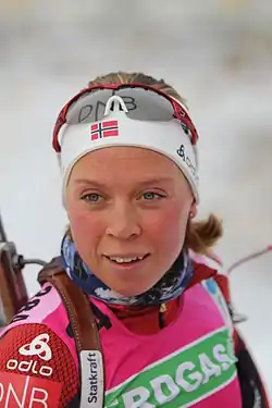 Elise Ringen in Hochfilzen 2011